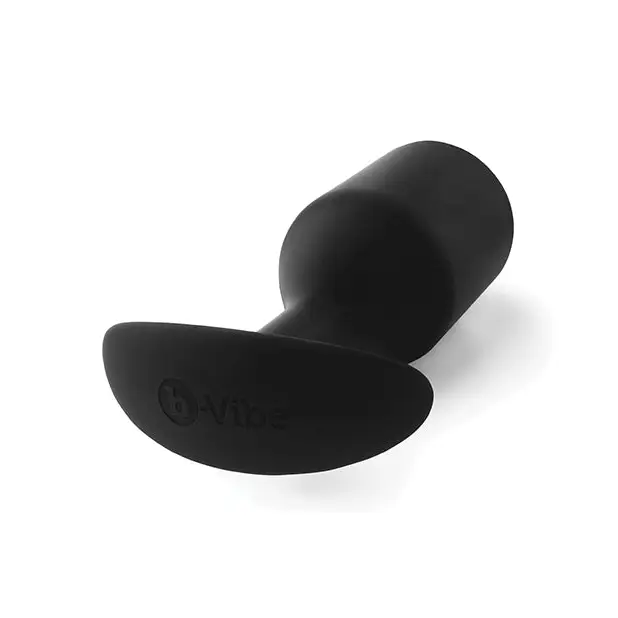 b-Vibe Weighted Snug Plug 7 - 600 g Black - Anal Products