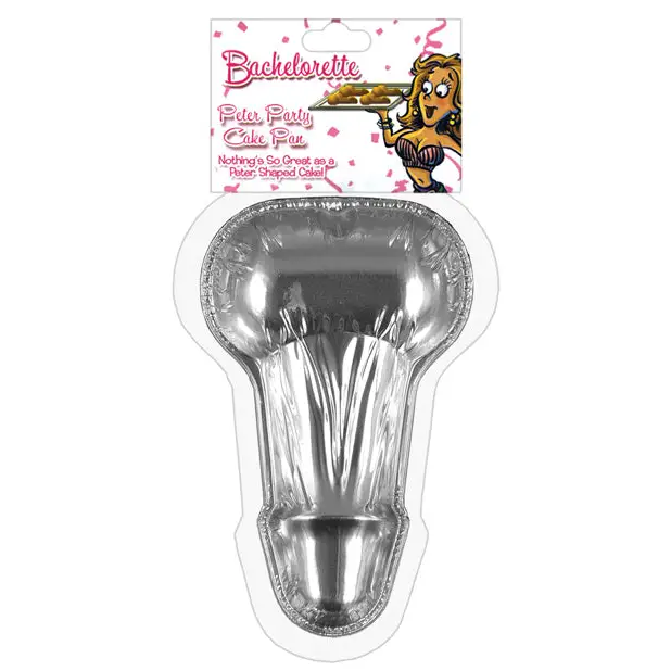 Bachelorette Disposable Peter Party Cake Pan Small - Pack of 6 - Bachelorette & Party Supplies