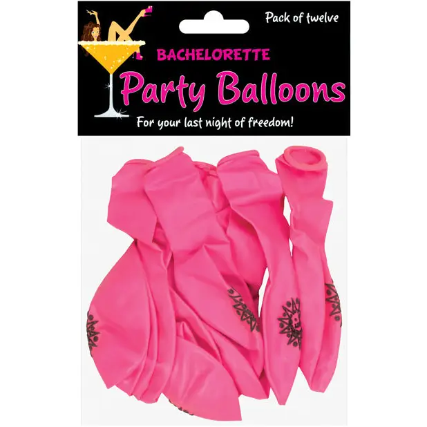 Bachelorette Party Balloons - Pack of 12 - Bachelorette & Party Supplies