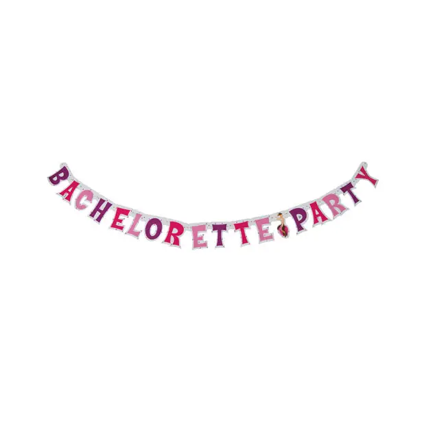 Bachelorette Party Letter Banner - Bachelorette & Party Supplies