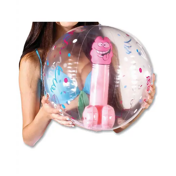 Bachelorette Pecker Beach Ball - Bachelorette & Party Supplies