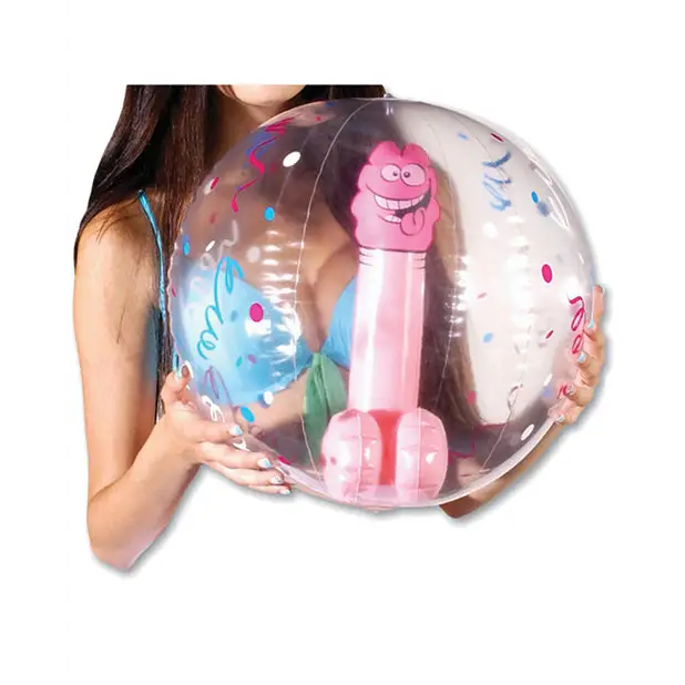 Bachelorette Pecker Beach Ball - Bachelorette & Party Supplies