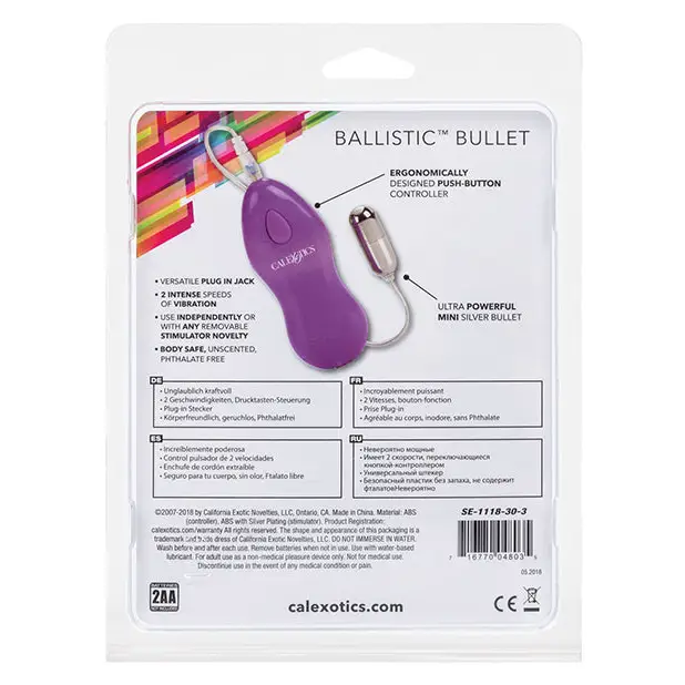 Ballistic Mini w/Purple Controller - Stimulators