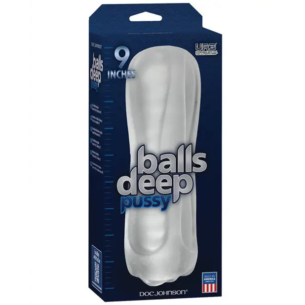 Balls Deep The Baller 9’’ Pussy Stroker - Frost - Dolls & Masturbators