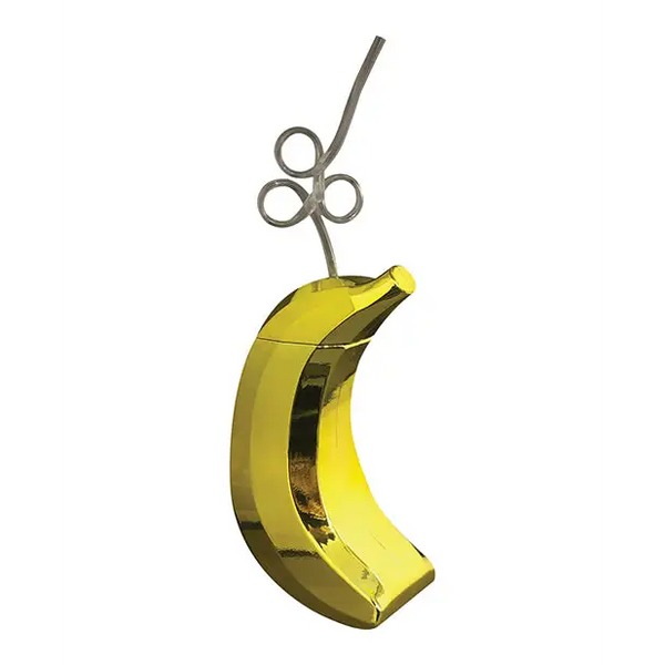 Banana Cup - Metallic Yellow - Novelties