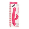 Bang! 10X Thrusting & Vibrating Rabbit - Pink - Vibrators