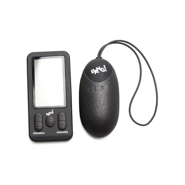 Bang! 25X Vibrating Silicone XL Egg w/Remote - Stimulators