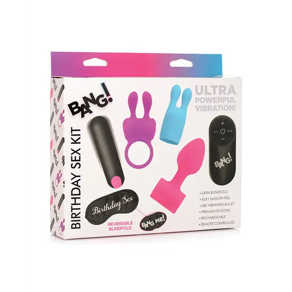 Bang! Birthday Sex Kit w/Remote - Anal Products