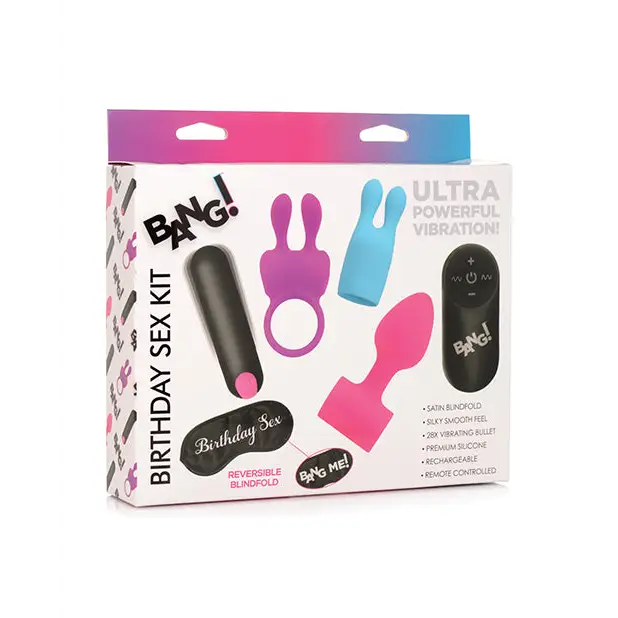 Bang! Birthday Sex Kit w/Remote - Anal Products