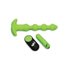 Bang! Glow in the Dark 28X Remote Controlled Anal Beads - Anal Products