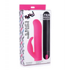 Bang! XL Bullet & Rabbit Silicone Sleeve - Pink - Vibrators