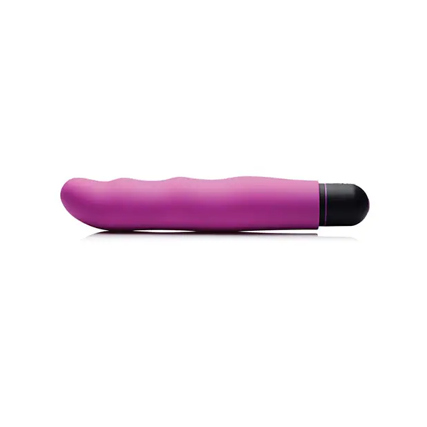 Bang! XL Bullet & Wavy Silicone Sleeve - Purple - Dongs & Dildos