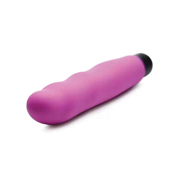 Bang! XL Bullet & Wavy Silicone Sleeve - Purple - Dongs & Dildos