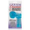 Basic Essentials Beaded Masturbator - Blue - Dolls & Masturbators