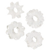 Basic Essentials Rings - Clear Set of 4 - Penis Enhancement