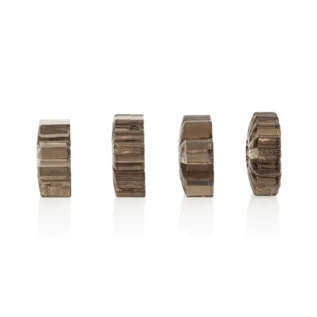 Basic Essentials Rings - Smoke Set of 4 - Penis Enhancement