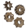 Basic Essentials Rings - Smoke Set of 4 - Penis Enhancement
