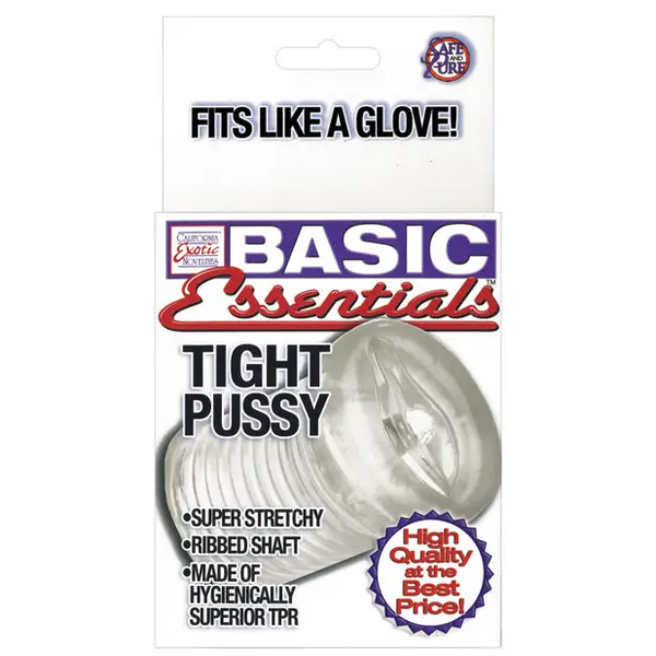Basic Essentials Tight Pussy - Clear - Dolls & Masturbators