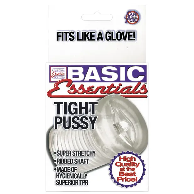 Basic Essentials Tight Pussy - Clear - Dolls & Masturbators