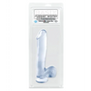 Basix Rubber Works 10’’ Dong w/Suction Cup - Clear - Dongs & Dildos