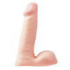 Basix Rubber Works 6’’ Dong - Flesh - Dongs & Dildos