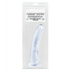 Basix Rubber Works 7’’ Slim Dong - Clear - Dongs & Dildos