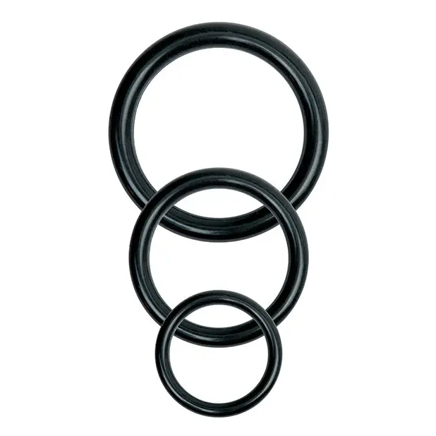 Basix Rubber Works Universal Harness Plus Size - Black - Strap Ons