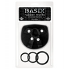 Basix Rubber Works Universal Harness Plus Size - Black - Strap Ons