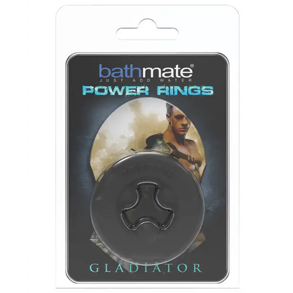 Bathmate Gladiator Cock Ring - Black - Penis Enhancement