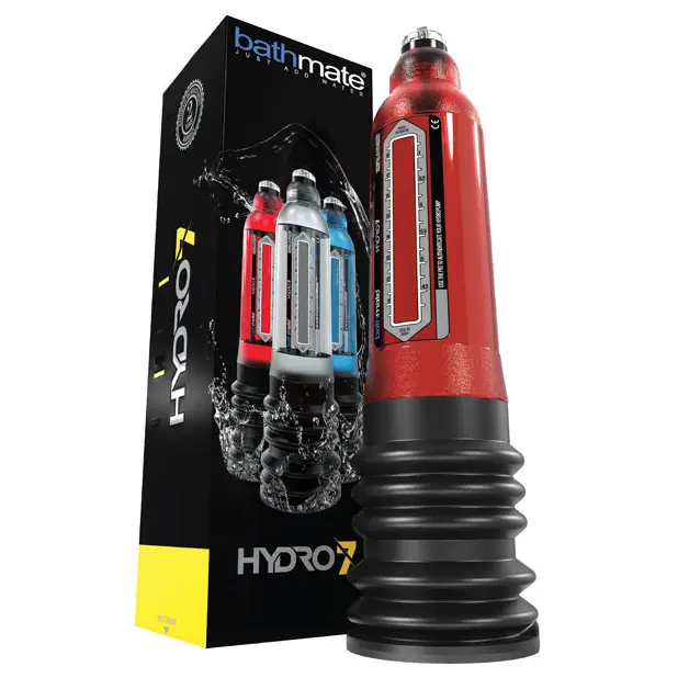 Bathmate Hydro 7 Hydropump - Red - Penis Enhancement