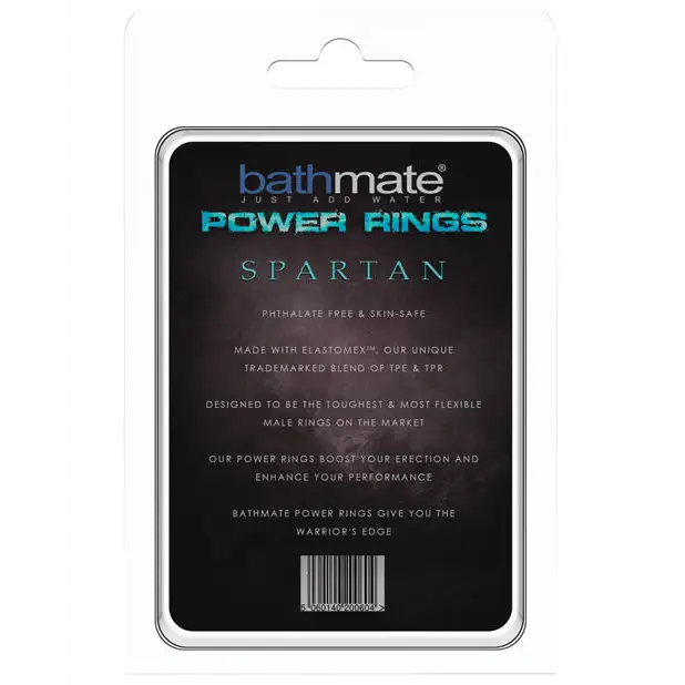Bathmate Spartan Cock Ring - Black - Penis Enhancement