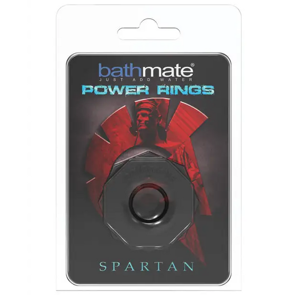 Bathmate Spartan Cock Ring - Black - Penis Enhancement