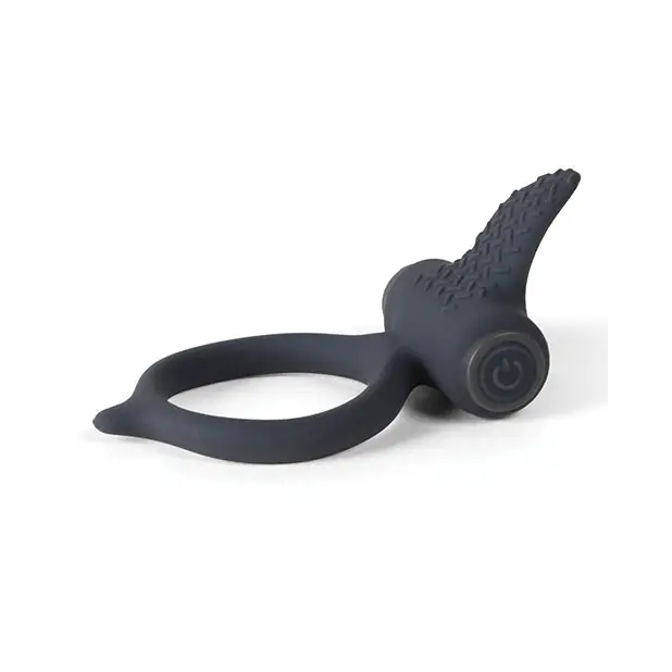 Bcharmed Classic Vibrating Cock Ring - Black - Stimulators