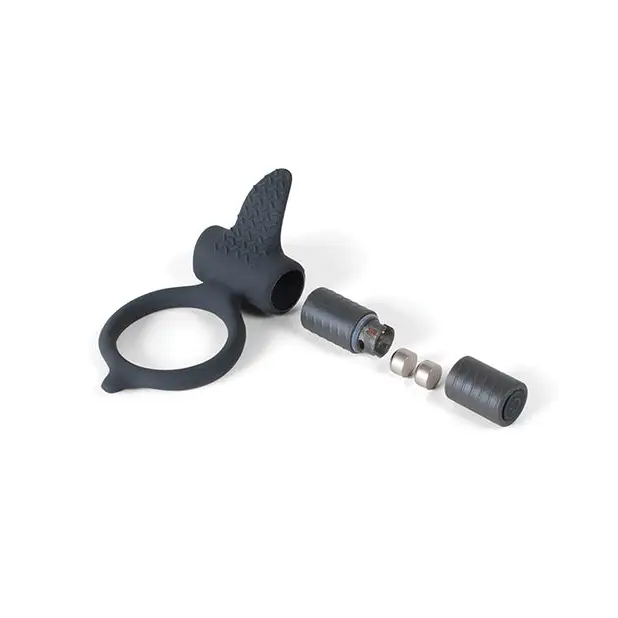 Bcharmed Classic Vibrating Cock Ring - Black - Stimulators