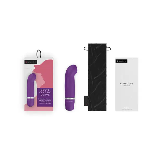Bcute Classic Curve - Purple - Vibrators