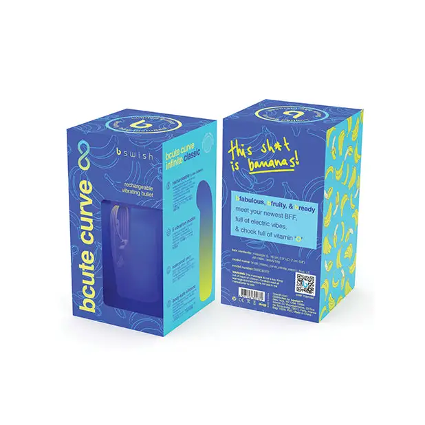 Bcute Curve Infinite Classic Limited Edition - Electric Blue - Vibrators