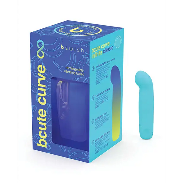 Bcute Curve Infinite Classic Limited Edition - Electric Blue - Vibrators