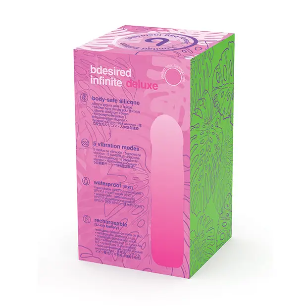 Bdesired Infinite Deluxe LE Flamingo Vibrator - Pink