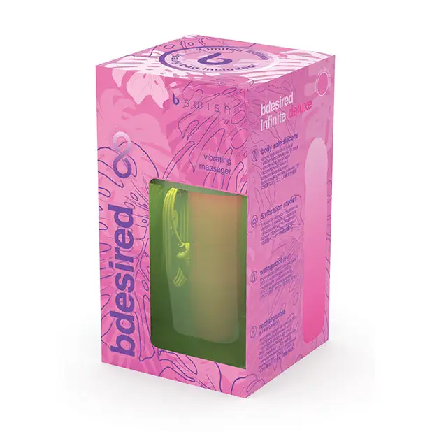 Bdesired Infinite Deluxe LE Flamingo Vibrator - Pink