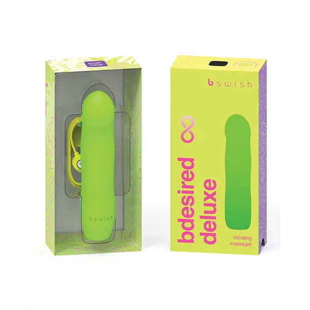 Bdesired Infinite Deluxe Paradise Vibrator - Green