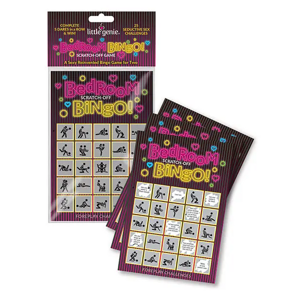 Bedroom Bingo Scratch-Off Game - Games for Romance & Couples