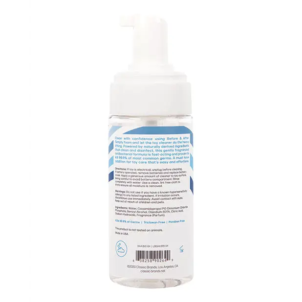 Before & After Foaming Toy Cleaner - 4.4 oz - Toy Cleaners