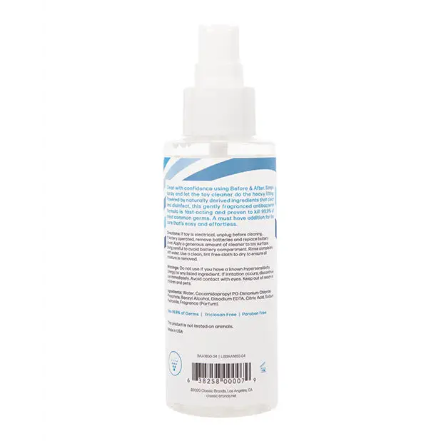 Before & After Spray Toy Cleaner - 4 oz - Toy Cleaners
