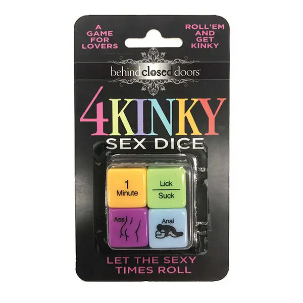 Behind Closed Doors 4 Kinky Sex Dice - Games for Romance & Couples