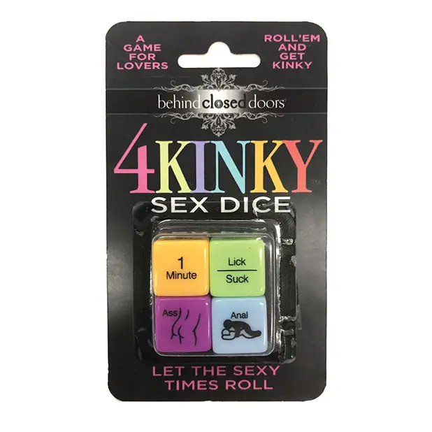 Behind Closed Doors 4 Kinky Sex Dice - Games for Romance & Couples