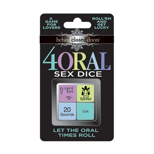 Behind Closed Doors 4 Oral Sex Dice - Games for Romance & Couples