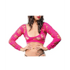 Beverly Hills Naughty Girl Crotchless Mesh & Fishnet Leggings Pink O/S - Lingerie - Packaged
