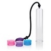 Big Man’s Pump 12’’ w/3 Sized Sleeves - Clear - Penis Enhancement