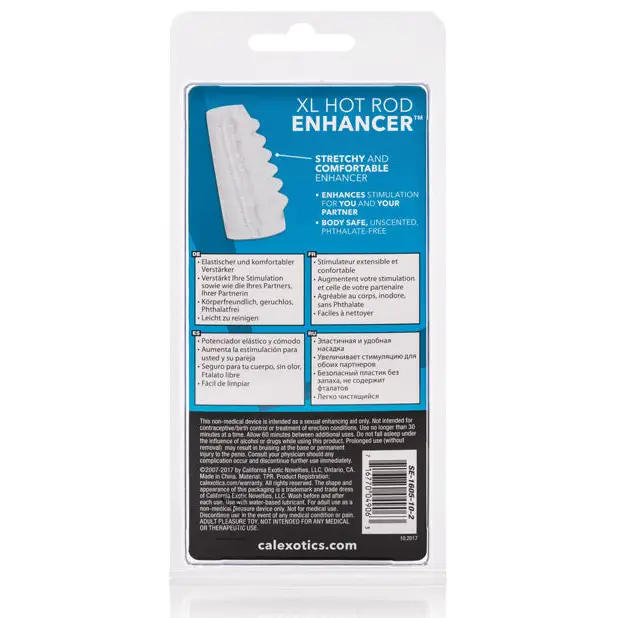 Bigger & Better Hot Rod Enhancer - Clear - Penis Enhancement