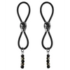 Bijoux de Nip Nipple Halos Black Skull Slider - Black/Silver - Bondage Blindfolds & Restraints